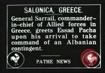 Standbild Maurice Sarrail Thessaloniki Griechenland, 1916, aus Sekunde 1 historischem Filmmaterial Videoclip 65675065546
