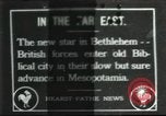Standbild britische Truppen Bethlehem Palästina, 1916, aus Sekunde 1 historischem Filmmaterial Videoclip 65675065555