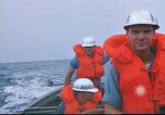Standbild amerikanische Schiffe Sao Miguel Island Azoren, 1968, aus Sekunde 10 historischem Filmmaterial Videoclip 65675065557