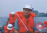 Standbild amerikanische Schiffe Sao Miguel Island Azoren, 1968, aus Sekunde 30 historischem Filmmaterial Videoclip 65675065557