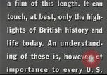 Standbild Geschichte von Großbritannien Vereinigtes Königreich, 1954, aus Sekunde 28 historischem Filmmaterial Videoclip 65675065559