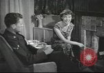 Image of U.S. Airman guest in British home United Kingdom, 1953, second 35 stock footage video 65675065566