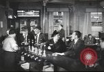 Image of British workers in pub London England United Kingdom, 1953, second 57 stock footage video 65675065567