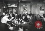 Image of British workers in pub London England United Kingdom, 1953, second 59 stock footage video 65675065567