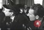 Image of Discussing politics in a Pub United Kingdom, 1953, second 28 stock footage video 65675065568