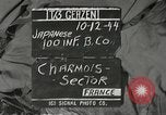 Image of Japanese-American soldiers in World War II France, 1944, second 3 stock footage video 65675065575