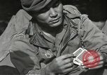 Image of Japanese-American soldiers in World War II France, 1944, second 29 stock footage video 65675065575