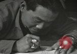 Image of Japanese-American soldiers in World War II France, 1944, second 61 stock footage video 65675065575