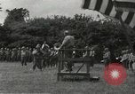 Image 9e Division service commémoratif Sainte-Mère-Eglise France, 1944, de la seconde 56 séquences d'archives historiques vidéo 65675065583