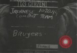 Image of Japanese-American infantrymen Bruyeres France, 1944, second 4 stock footage video 65675065585