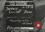 Immagine di Japanese-American 442nd Regimental Combat Team Bruyeres Francia, 1944, secondo 3 filmato di repertorio 65675065589