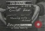 Immagine di Japanese-American 442nd Regimental Combat Team Bruyeres Francia, 1944, secondo 1 filmato di repertorio 65675065590