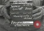 Image Japanese-American 442Équipe de combat régimentaire Bruyeres France, 1944, de la seconde 1 séquences d'archives historiques vidéo 65675065591