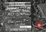 Immagine di Japanese-American 442nd Regimental Combat Team Il Belmont Francia, 1944, secondo 5 filmato di repertorio 65675065593