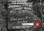 Image poste d'aide médical du 2e Bataillon 442L'équipe de combat régimentaire Belmont France, 1944, de la seconde 3 séquences d'archives historiques vidéo 65675065596