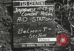 Image poste d'aide médical du 2e Bataillon 442L'équipe de combat régimentaire Belmont France, 1944, de la seconde 5 séquences d'archives historiques vidéo 65675065596