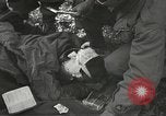 Image poste d'aide médical du 2e Bataillon 442L'équipe de combat régimentaire Belmont France, 1944, de la seconde 39 séquences d'archives historiques vidéo 65675065596