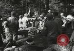 Standbild vorwärts Hilfe Station der 442nd Regimental Bekämpfung Team Belmont Frankreich, 1944, aus Sekunde 6 historischem Filmmaterial Videoclip 65675065597