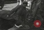 Standbild vorwärts Hilfe Station der 442nd Regimental Bekämpfung Team Belmont Frankreich, 1944, aus Sekunde 15 historischem Filmmaterial Videoclip 65675065597