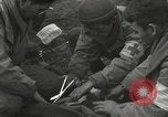 Standbild vorwärts Hilfe Station der 442nd Regimental Bekämpfung Team Belmont Frankreich, 1944, aus Sekunde 41 historischem Filmmaterial Videoclip 65675065597