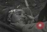 Standbild vorwärts Hilfe Station der 442nd Regimental Bekämpfung Team Belmont Frankreich, 1944, aus Sekunde 53 historischem Filmmaterial Videoclip 65675065597