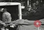 Image Poste d'aide médical du 2e Bataillon 442L'équipe de combat régimentaire Belmont France, 1944, de la seconde 10 séquences d'archives historiques vidéo 65675065598