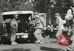 Image Poste d'aide médical du 2e Bataillon 442L'équipe de combat régimentaire Belmont France, 1944, de la seconde 24 séquences d'archives historiques vidéo 65675065598