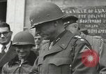 Immagine di Memorial services Luxeuil Francia, 1944, secondo 8 filmato di repertorio 65675065603