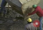 Image of construction site New York City USA, 1972, second 26 stock footage video 65675065610