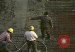Image of construction site New York City USA, 1972, second 57 stock footage video 65675065610