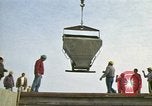 Image of American workmen New York City USA, 1972, second 7 stock footage video 65675065611