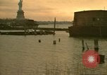 Image of Liberty Island New York City USA, 1972, second 50 stock footage video 65675065616