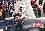 Standbild FM-2 WILDCAT aircraft Pazifik, 1944, aus Sekunde 44 historischem Filmmaterial Videoclip 65675065637