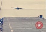 Image USS Saratoga (CV-3) Océan Pacifique, 1944, de la seconde 7 séquences d'archives historiques vidéo 65675065638