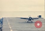 Image USS Saratoga (CV-3) Océan Pacifique, 1944, de la seconde 11 séquences d'archives historiques vidéo 65675065638