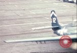 Image USS Saratoga (CV-3) Océan Pacifique, 1944, de la seconde 18 séquences d'archives historiques vidéo 65675065638
