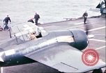 Image USS Saratoga (CV-3) Océan Pacifique, 1944, de la seconde 48 séquences d'archives historiques vidéo 65675065638