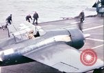Image USS Saratoga (CV-3) Océan Pacifique, 1944, de la seconde 49 séquences d'archives historiques vidéo 65675065638