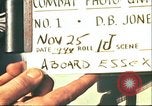 Image of USS Essex carrier operations Pacific Ocean, 1944, second 4 stock footage video 65675065640