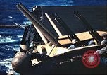 Image of USS Essex carrier operations Pacific Ocean, 1944, second 14 stock footage video 65675065640