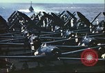 Image of USS Essex carrier operations Pacific Ocean, 1944, second 42 stock footage video 65675065640