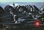 Image of USS Essex carrier operations Pacific Ocean, 1944, second 45 stock footage video 65675065640