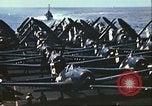 Image of USS Essex carrier operations Pacific Ocean, 1944, second 47 stock footage video 65675065640