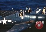 Image of USS Essex carrier operations Pacific Ocean, 1944, second 51 stock footage video 65675065640