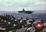 Image carrier operations Océan Pacifique, 1944, de la seconde 35 séquences d'archives historiques vidéo 65675065641
