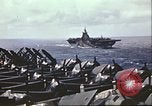 Image carrier operations Océan Pacifique, 1944, de la seconde 37 séquences d'archives historiques vidéo 65675065641