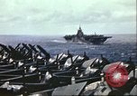 Image carrier operations Océan Pacifique, 1944, de la seconde 41 séquences d'archives historiques vidéo 65675065641