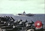 Image carrier operations Océan Pacifique, 1944, de la seconde 48 séquences d'archives historiques vidéo 65675065641
