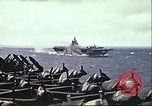 Image carrier operations Océan Pacifique, 1944, de la seconde 51 séquences d'archives historiques vidéo 65675065641
