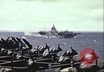Image carrier operations Océan Pacifique, 1944, de la seconde 53 séquences d'archives historiques vidéo 65675065641